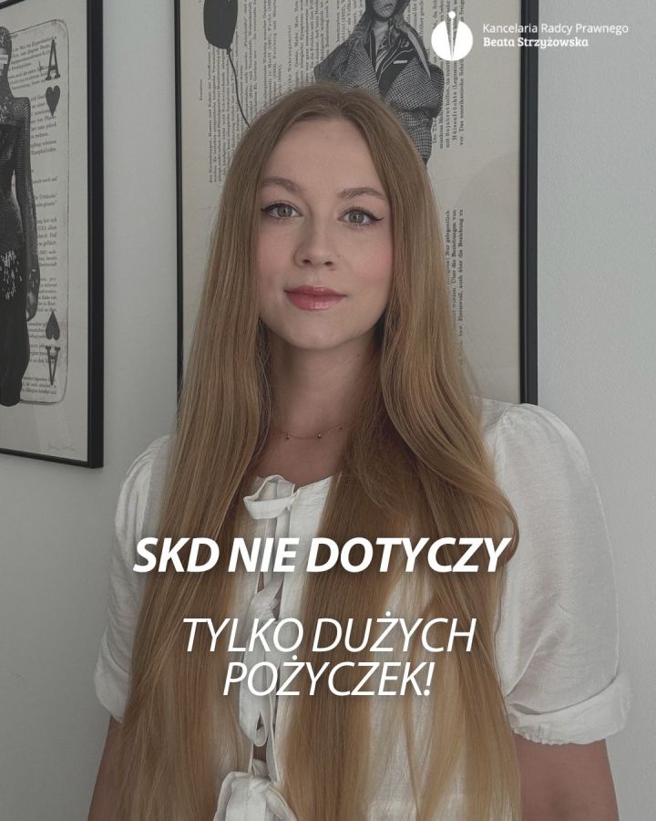 SKD NIE DOTYCZY TYLKO DUŻYCH POŻYCZEK!